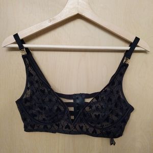 Victoria's Secret Black Bralette - XL